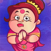 Free online html5 games - G4K Fat Indian Girl Escape game 