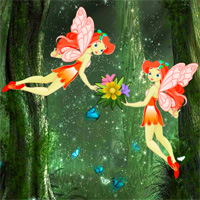 Free online html5 games - Big Christmas Fairyland Escape game 