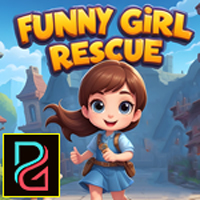 Free online html5 escape games - Funny Girl Rescue