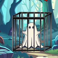 Free online html5 escape games - Ghost Cage Escape