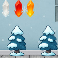 Free online html5 escape games - 8B Icy Prison Rescue the Flame King