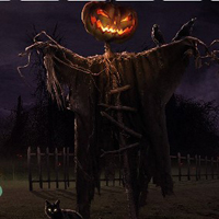 Free online html5 games - Spooky Magic Halloween Escape game 