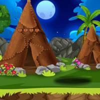 Free online html5 games - G2J Hippo Calf Escape game 
