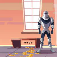 Free online html5 games - Castle With Knight Guards Escape game 