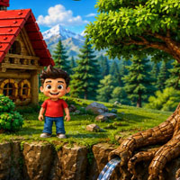 Free online html5 escape games - Riverside Boy Escape