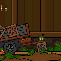 Free online html5 games - ZoooGames Wooden Mur Escape game 