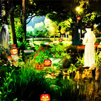 Free online html5 games - Top10NewGames Halloween Gardening Escape game - Games2rule 