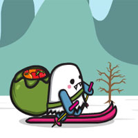Free online html5 games - Yeti Overwinter game 