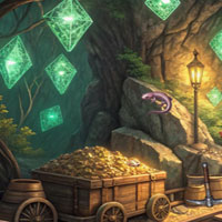 Free online html5 escape games - Hidden Gold Cavern