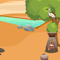 Free online html5 games - GenieFunGames Billy Tribal Hut Escape game 