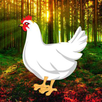 Free online html5 games - White Hen Escape HTML5 game 