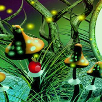 Free online html5 games - Thanksgiving Mystical Forest Escape game 