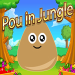 Free online html5 games - Pou In Jungle game 