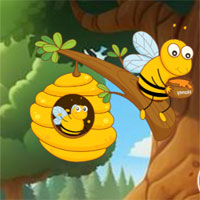 Free online html5 escape games - G2M Honey Bee Rescue
