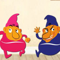 Free online html5 games - 8b New Year Gnome game 