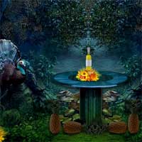 Free online html5 games - AngelEscape Thanksgiving Garden Escape game - Games2rule 