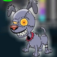Free online html5 games - G2J Small Zombie Dog Escape game 