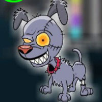 Free online html5 games - G2J Small Zombie Dog Escape game - Games2rule 