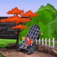 Free online html5 games - Romantic Park Escape game 