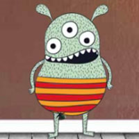 Free online html5 escape games - 8B Find Naughty Monster Finn
