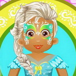 Free online html5 games - Baby Daisy Face Painting game 