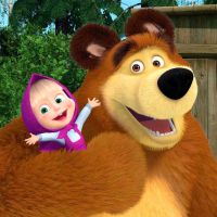 Free online html5 games - Masha and the bear puzzle game 