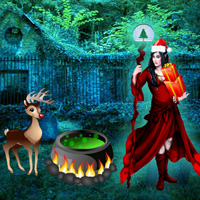 Free online html5 games - Wizard Christmas game - Games2rule 