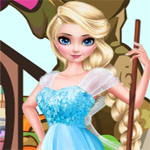 Free online html5 games - Elsa Do Chores game 