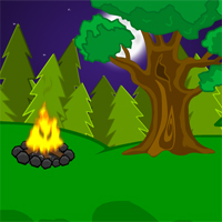 Free online html5 games - Mousecity Dark Forest Escape game - Games2rule 