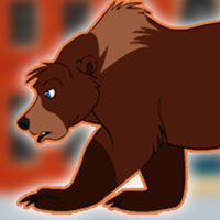 Free online html5 escape games - Save the Angry Bearv