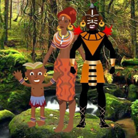 Free online html5 games - Tribes Family Escape HTML5 game - Games2rule 