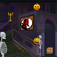 Free online html5 games - Halloween Palace Escape game - Games2rule 