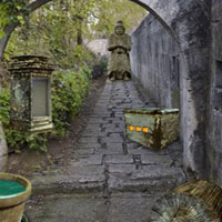 Free online html5 games - FEG Ruined Mountain House Escape game 
