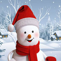 Free online html5 games - Crazy Snowman Land Escape HTML5 game 