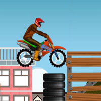 Free online html5 games - Urban Moto Trial game 