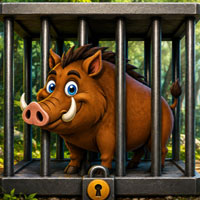 Free online html5 escape games - Save the Wild Boar