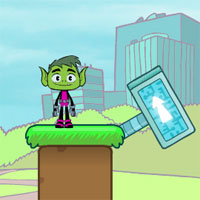 Free online html5 games - Teen Titans Housebroken Hero game 