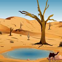 Free online html5 games - Escape From Desert Using Helicopter KnfGame game 