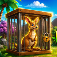 Free online html5 escape games - Save the Captive Kangaroo