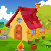 Free online html5 games - Graceful Witch Escape Game game 