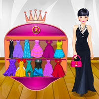 Free online html5 games - Casandra Evening Dressup game 