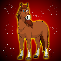 Free online html5 games -  G2J Cute Farm Horse Escape game 