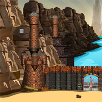 Free online html5 games - Who Can Escape The Fortress game 