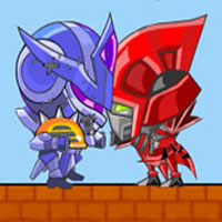 Free online html5 games - SD Robo Battle Arena game 