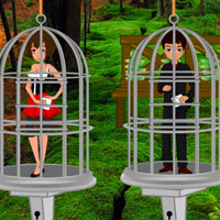 Free online html5 games - Escape the Lovers from Backyard Wowescape game 