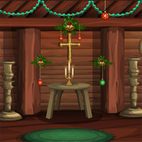 Free online html5 games - Games4Escape Merry Christmas 2017 game 