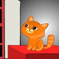 Free online html5 games - G2L Orange Cat Escape game - Games2rule 