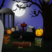 Free online html5 games - Halloween Find The Golden Bone game 