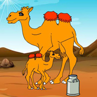 Free online html5 games - Collect To The Camel Milk HTML5 game 