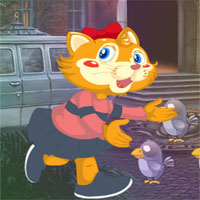 Free online html5 games - G4K Cat Girl Escape game - Games2rule 